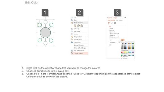 Six Steps For Team Planning Powerpoint Slides
