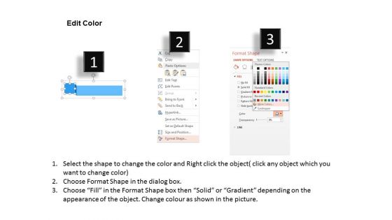 Six Steps Of Financial Management Powerpoint Templates