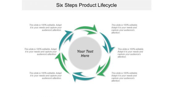 Six Steps Product Lifecycle Ppt PowerPoint Presentation Ideas Slide Portrait