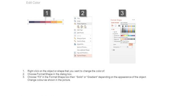 Six Steps Timeline For Business Research And Analysis Powerpoint Slides