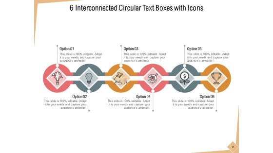 Six Text Boxes Arrows Business Ppt PowerPoint Presentation Complete Deck