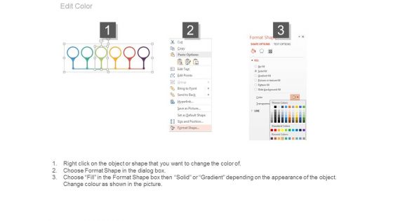 Six Years Linear Timeline For Business Planning Powerpoint Slides