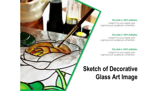 Sketch Of Decorative Glass Art Image Ppt PowerPoint Presentation Summary Graphic Tips PDF