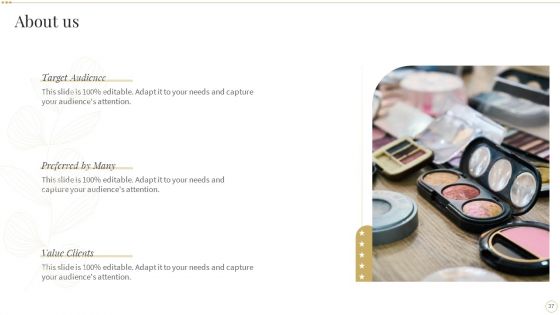 Skin Care And Beautifying Products Company Profile Ppt PowerPoint Presentation Complete Deck With Slides
