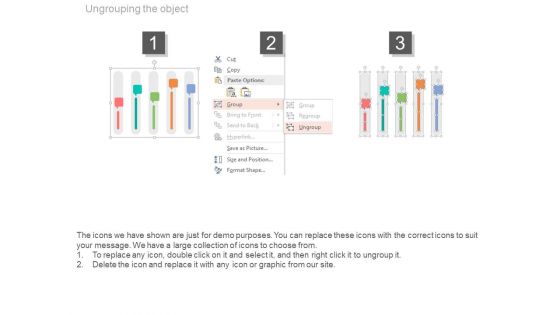 Sliders Percentage Data Chart Powerpoint Slides