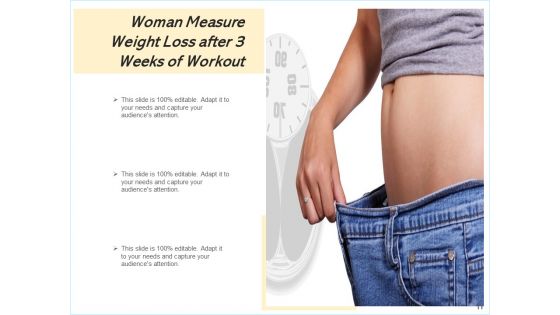 Slim Down Measuring Weight Loss Ppt PowerPoint Presentation Complete Deck