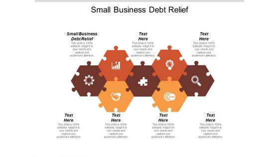 Small Business Debt Relief Ppt PowerPoint Presentation Styles Objects Cpb
