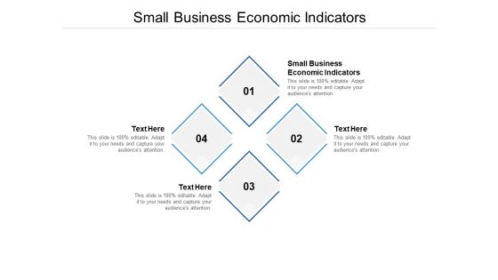 Small Business Economic Indicators Ppt PowerPoint Presentation Summary Gridlines Cpb