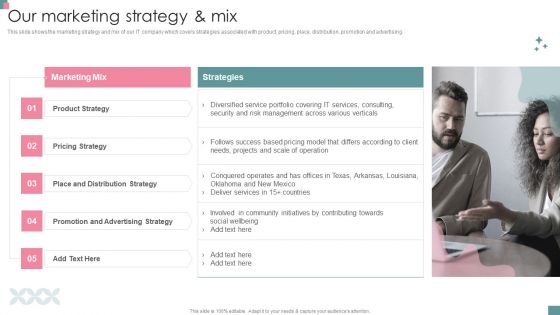 Small Business Venture Company Profile Our Marketing Strategyand Mix Microsoft PDF Small Business Venture Company Profile Our Marketing Strategyand Mix Microsoft PDF
