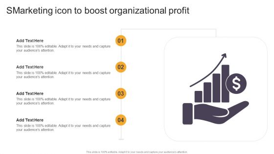 Smarketing Icon To Boost Organizational Profit Ppt Summary Smartart PDF Smarketing Icon To Boost Organizational Profit Ppt Summary Smartart PDF