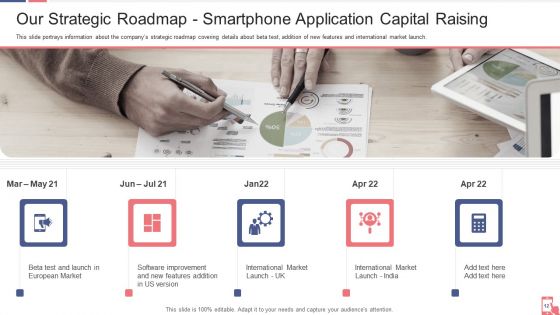 Smartphone Application Capital Raising Ppt PowerPoint Presentation Complete Deck With Slides