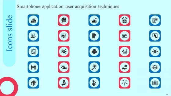 Smartphone Application User Acquisition Techniques Ppt PowerPoint Presentation Complete Deck With Slides