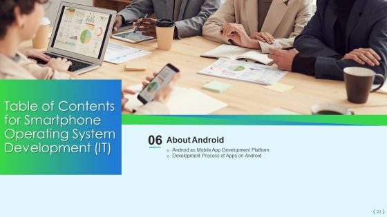 Smartphone Operating System Development IT Ppt PowerPoint Presentation Complete Deck With Slides