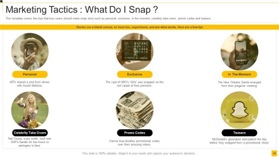 Snapchat Capital Investment Elevator Pitch Deck Ppt PowerPoint Presentation Complete Deck With Slides