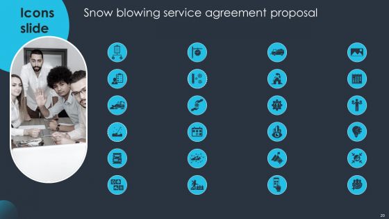 Snow Blowing Service Agreement Proposal Ppt PowerPoint Presentation Complete Deck With Slides