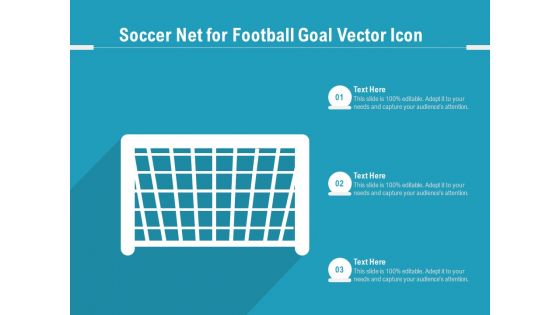 Soccer Net For Football Goal Vector Icon Ppt PowerPoint Presentation Infographics Microsoft PDF