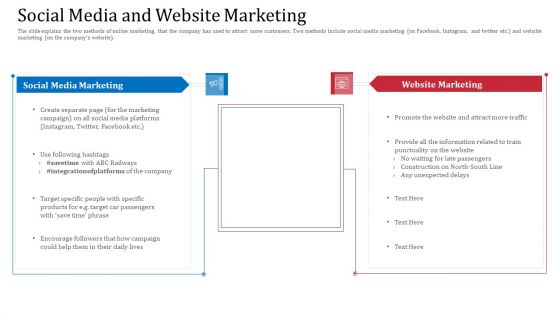 Social Media And Website Marketing Brochure PDF