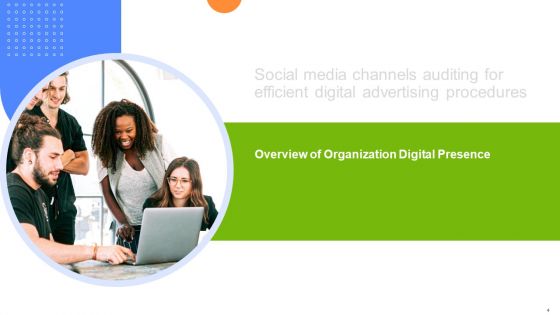 Social Media Channels Auditing For Efficient Digital Advertising Procedures Ppt PowerPoint Presentation Complete Deck With Slides