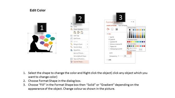 Social Media Communication Techniques And Strategy Powerpoint Template