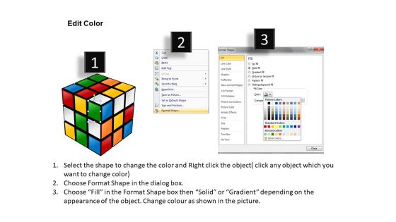 Social Media Components Rubiks Cube PowerPoint Slides And Ppt Diagram Templates