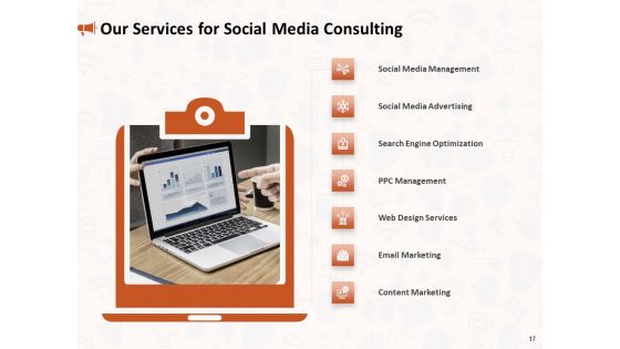 Social Media Consultancy Proposal Ppt PowerPoint Presentation Complete Deck With Slides