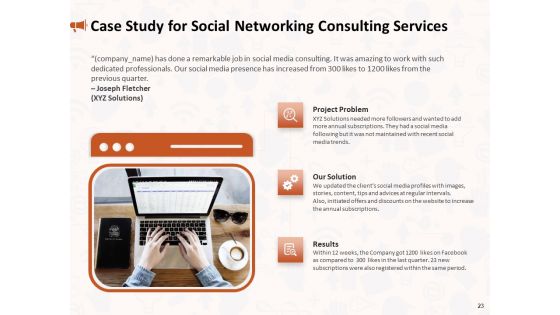Social Media Consultancy Proposal Ppt PowerPoint Presentation Complete Deck With Slides