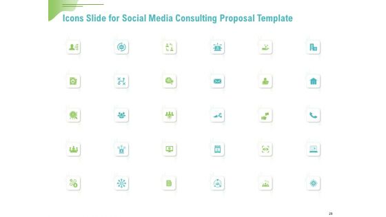 Social Media Consulting Proposal Template Ppt PowerPoint Presentation Complete Deck With Slides