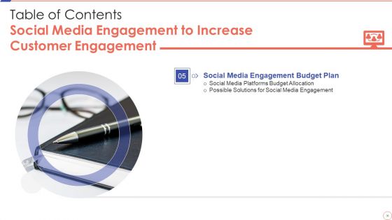 Social Media Engagement To Increase Customer Engagement Ppt PowerPoint Presentation Complete With Slides