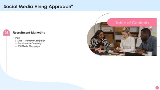 Social Media Hiring Approach Ppt PowerPoint Presentation Complete Deck With Slides