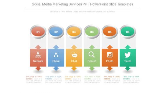 Social Media Marketing Services Ppt Powerpoint Slide Templates