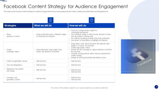 Social Media Marketing Through Facebook Ppt PowerPoint Presentation Complete Deck With Slides