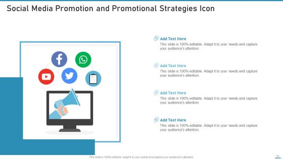Social Media Promotion Ppt PowerPoint Presentation Complete With Slides