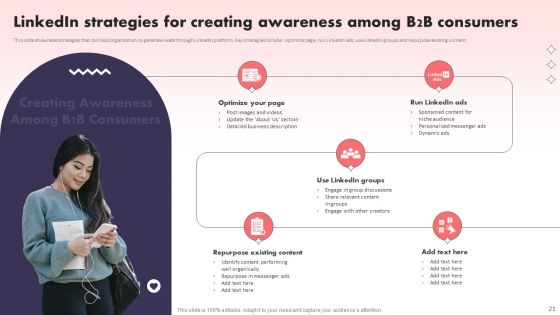 Social Media Promotional Technique For B2B Organization Ppt PowerPoint Presentation Complete Deck With Slides