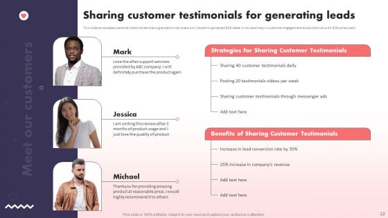 Social Media Promotional Technique For B2B Organization Ppt PowerPoint Presentation Complete Deck With Slides