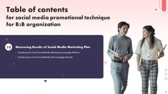 Social Media Promotional Technique For B2B Organization Ppt PowerPoint Presentation Complete Deck With Slides