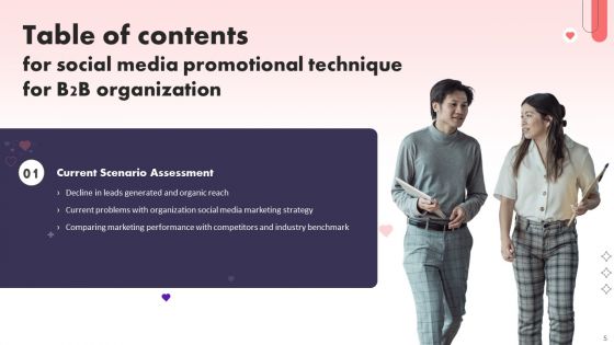 Social Media Promotional Technique For B2B Organization Ppt PowerPoint Presentation Complete Deck With Slides