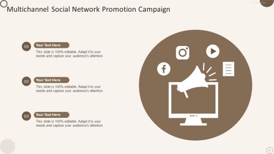 Social Network Promotion Campaign Ppt PowerPoint Presentation Complete Deck With Slides
