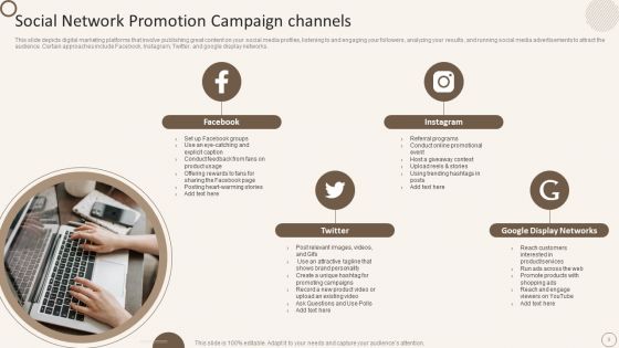 Social Network Promotion Campaign Ppt PowerPoint Presentation Complete Deck With Slides
