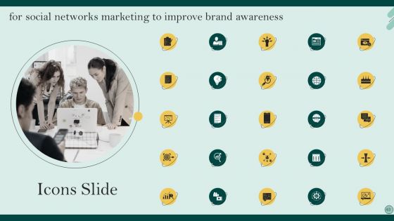 Social Networks Marketing To Improve Brand Awareness Ppt PowerPoint Presentation Complete Deck With Slides