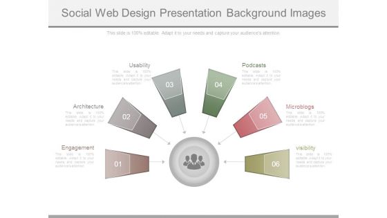 Social Web Design Presentation Background Images