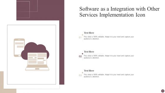 Software As A Service Implementation Ppt PowerPoint Presentation Complete Deck With Slides