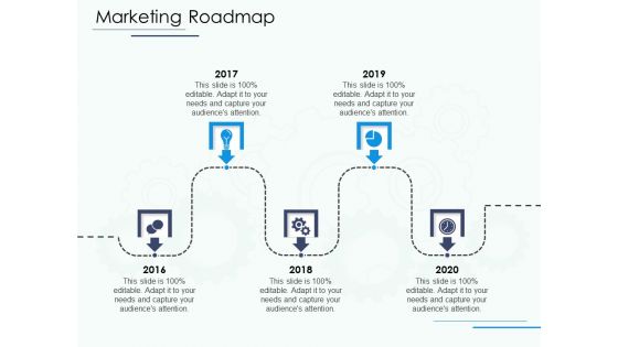 Software Configuration Management And Deployment Tool Marketing Roadmap Ppt Summary Brochure PDF