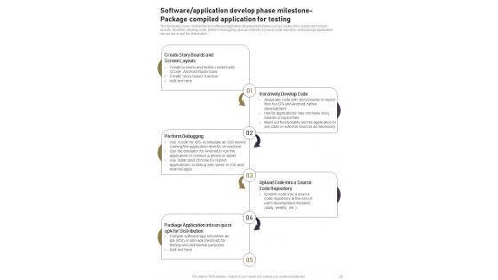 Software Creation And Development Playbook Template