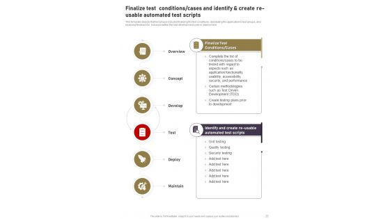 Software Creation And Development Playbook Template