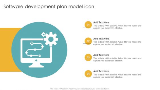 Software Development Plan Model Icon Sample PDF
