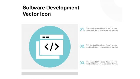 Software Development Vector Icon Ppt PowerPoint Presentation Professional Grid