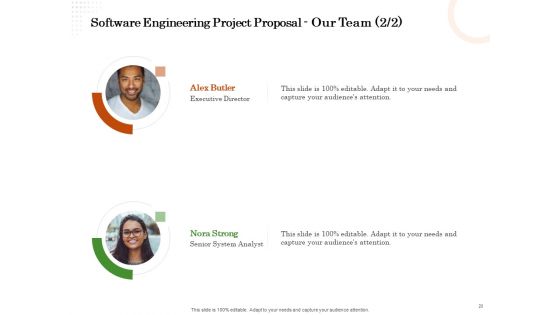Software Engineering Project Proposal Ppt PowerPoint Presentation Complete Deck With Slides