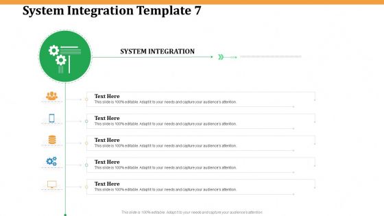 Software Integration WBS System Integration Template Integration Ppt PowerPoint Presentation Inspiration Show PDF