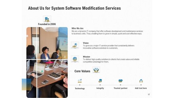 Software Maintenance Proposal Ppt PowerPoint Presentation Complete Deck With Slides