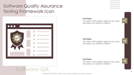 Software Quality Assurance Testing Ppt PowerPoint Presentation Complete Deck With Slides